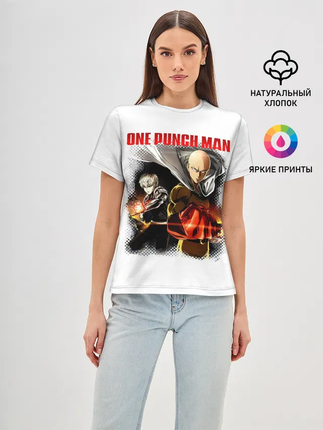 Сайтама и Генос One Punch-Man