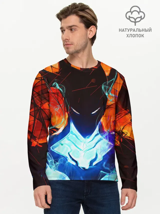 Мужской лонгслив базовый