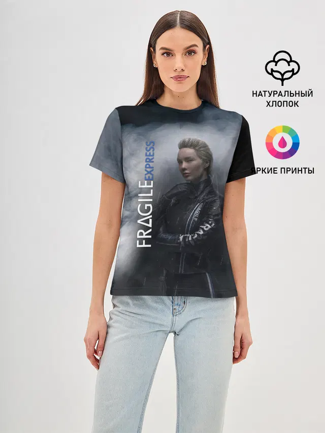 Женская базовая футболка