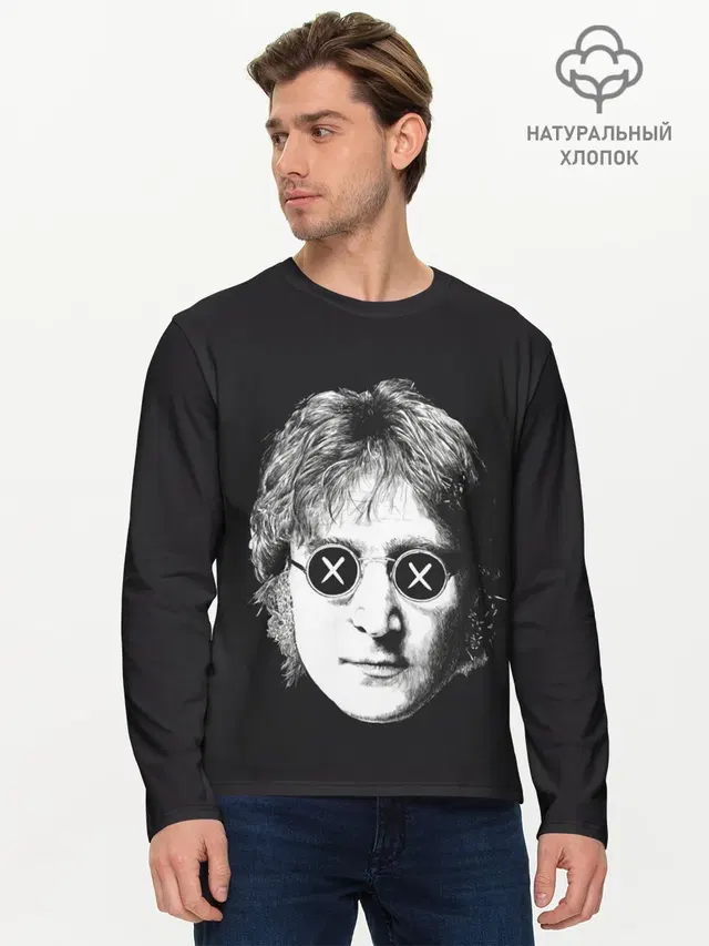 Мужской лонгслив базовый