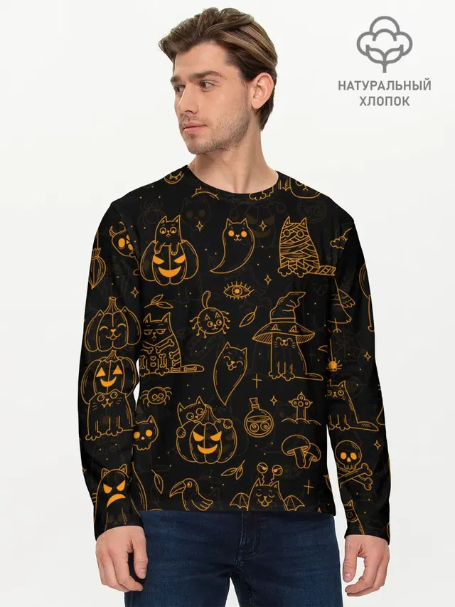 ХЕЛЛОУИН ПАТТЕРН КОТИКИ / HALLOWEEN KITTY