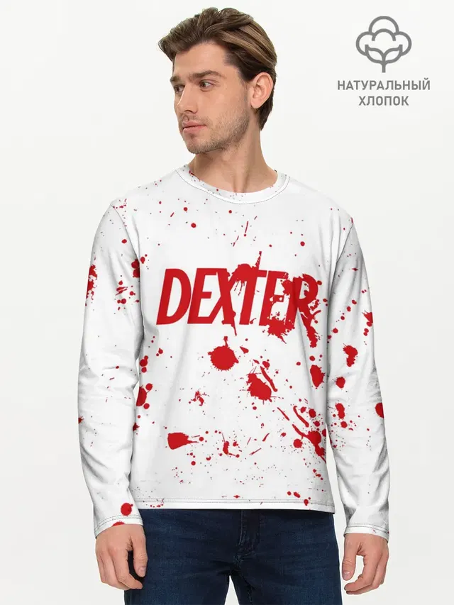 Dexter logo Декстер брызги крови