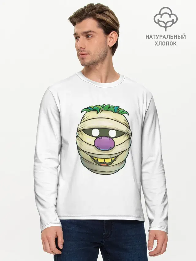 Мужской лонгслив базовый