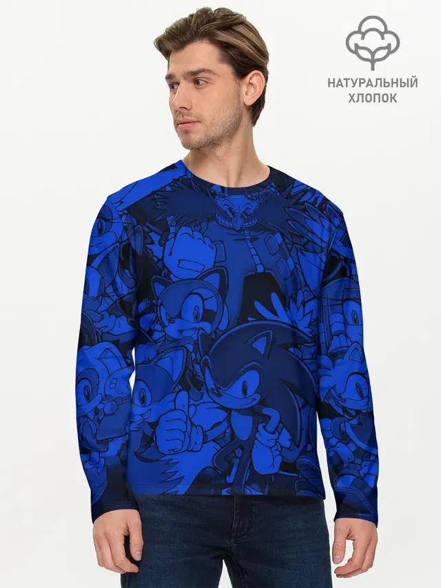 SONIC BLUE PATTERN | СИНИЙ ЁЖ