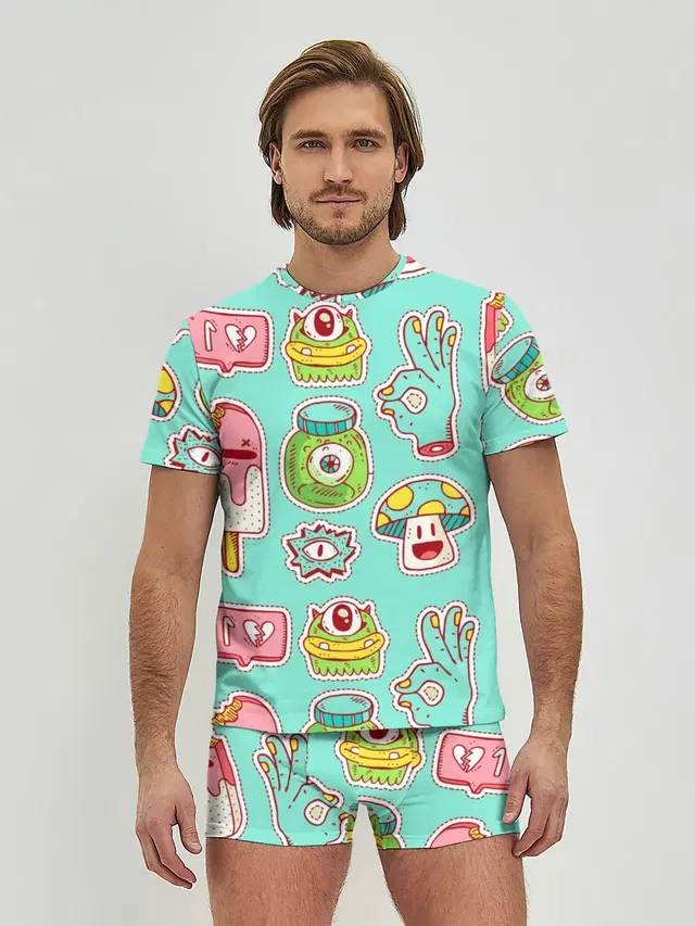 Мужские трусы с футболкой