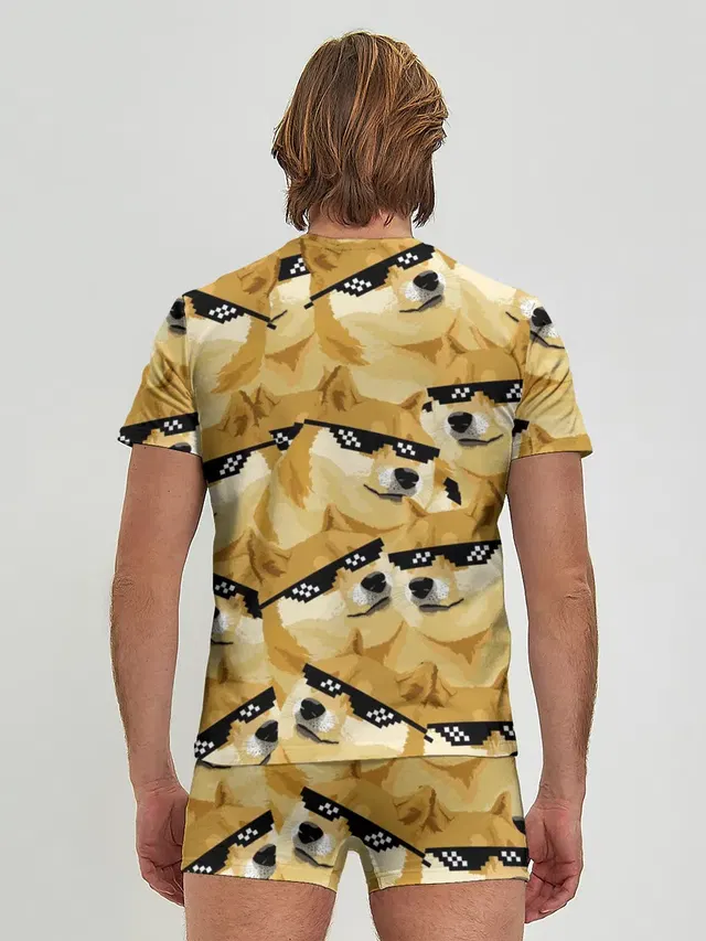 Doge мем в deal with it очках