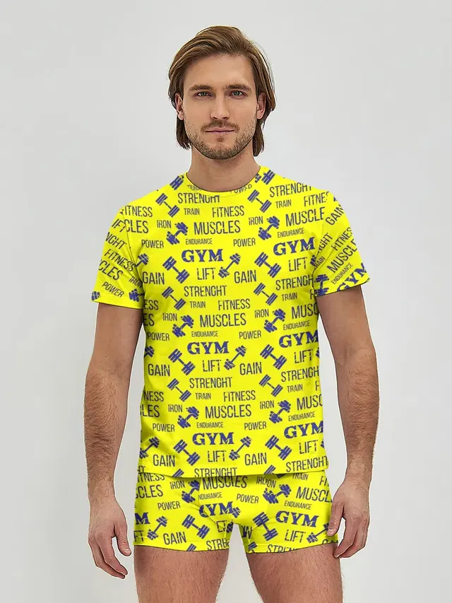 Мужские трусы с футболкой