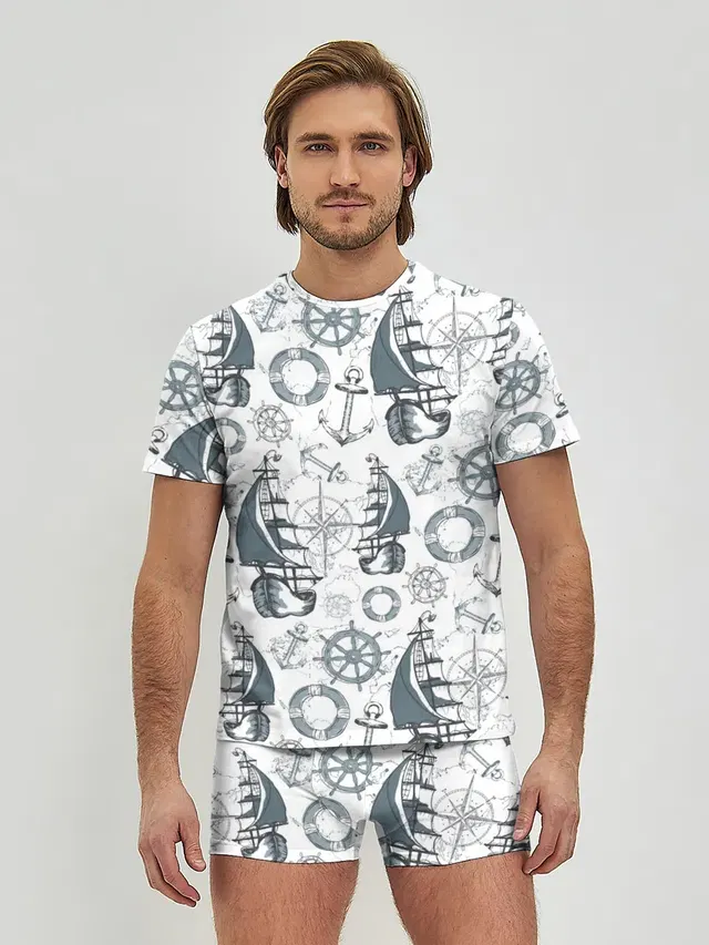 Морской узор Nautical Pattern