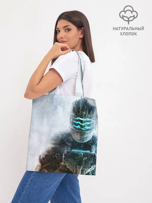 Шоппер базовый с принтом «Dead Space — Айзек Кларк»
