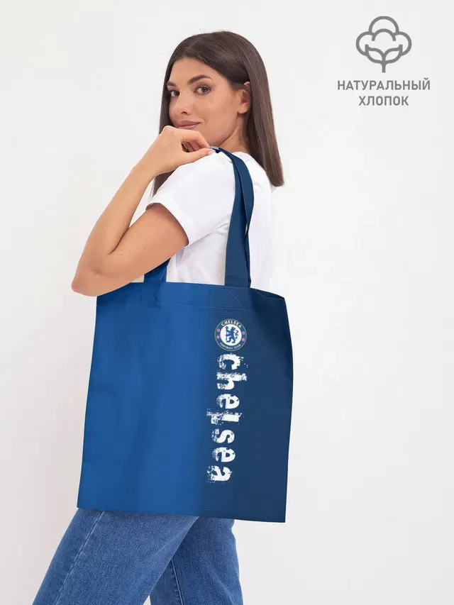 Шоппер базовый с принтом «Chelsea Uniform»