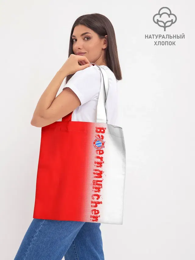 Шоппер базовый с принтом «FC Bayern 2018 Original»
