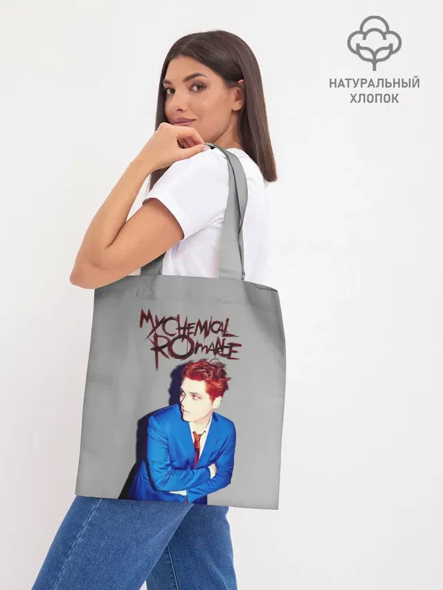 Шоппер базовый с принтом «My Chemical Romance»