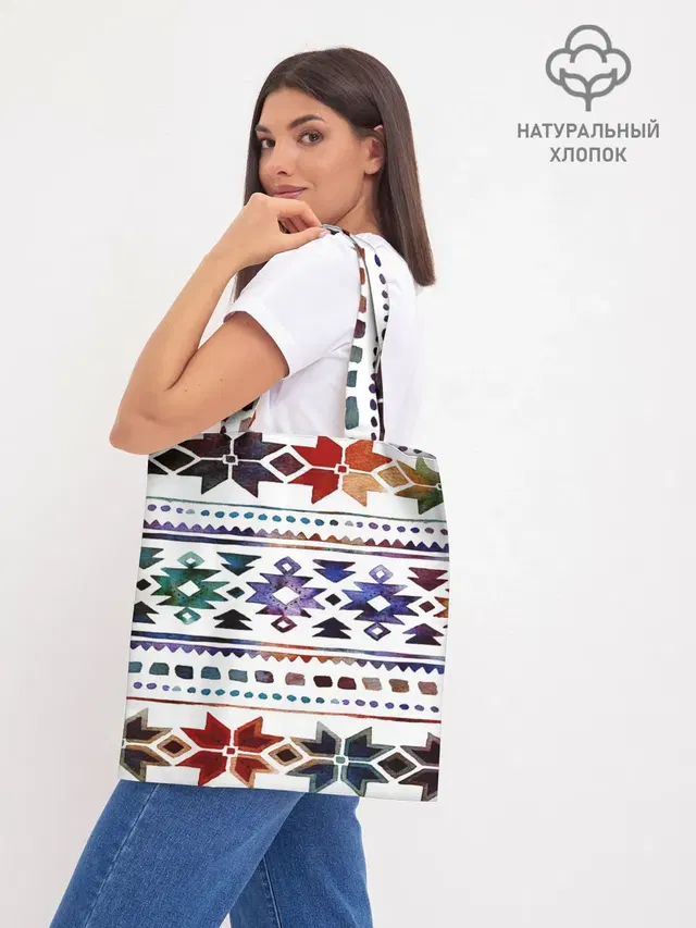 Снежинки акварель