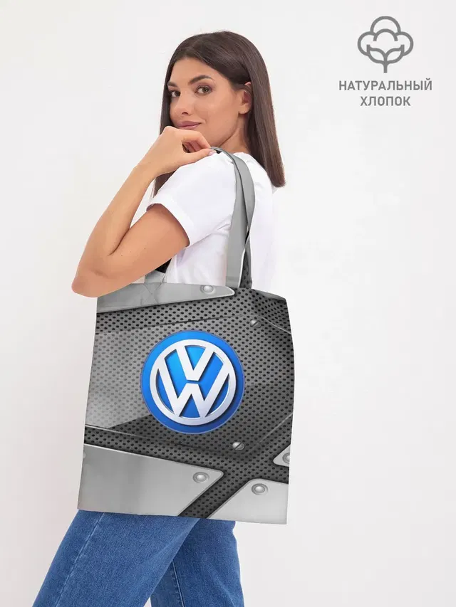 Шоппер базовый с принтом «Volkswagen — Volkswagen metalic 2018»