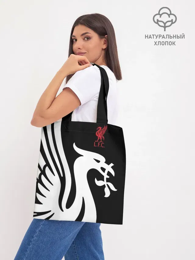 Шоппер базовый с принтом «Liverpool Exclusive»