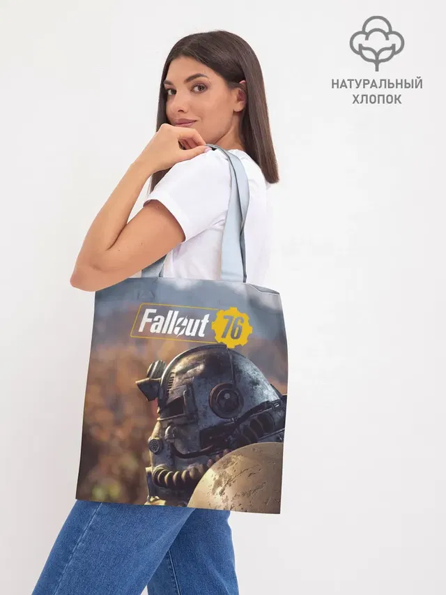Шоппер базовый с принтом «Fallout — Fallout 76»