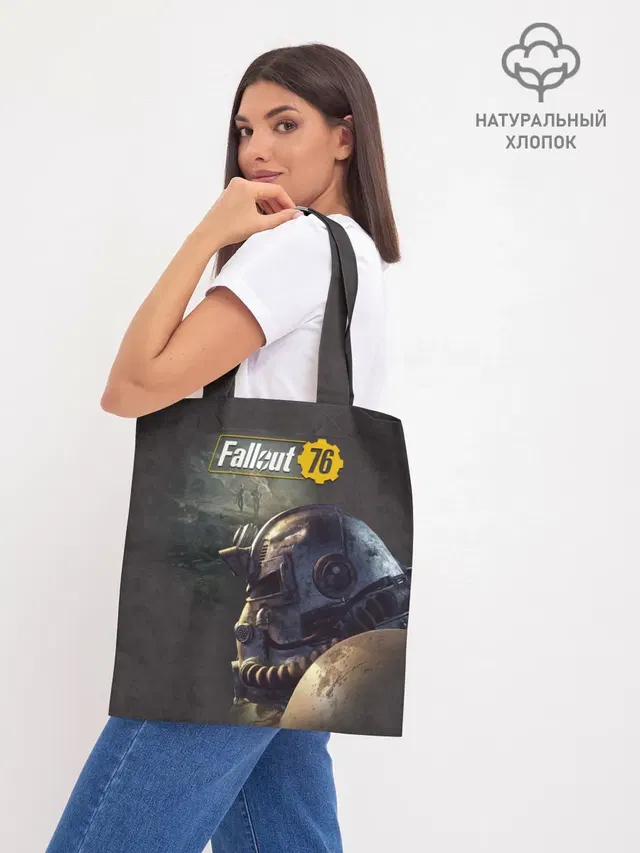 Шоппер базовый с принтом «Fallout — Fallout 76»