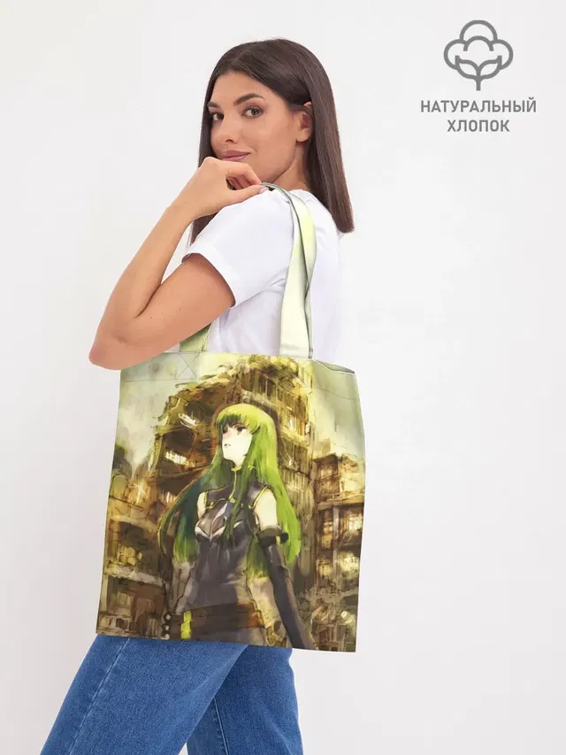 Шоппер базовый с принтом «Code Geass — Code Geass art»
