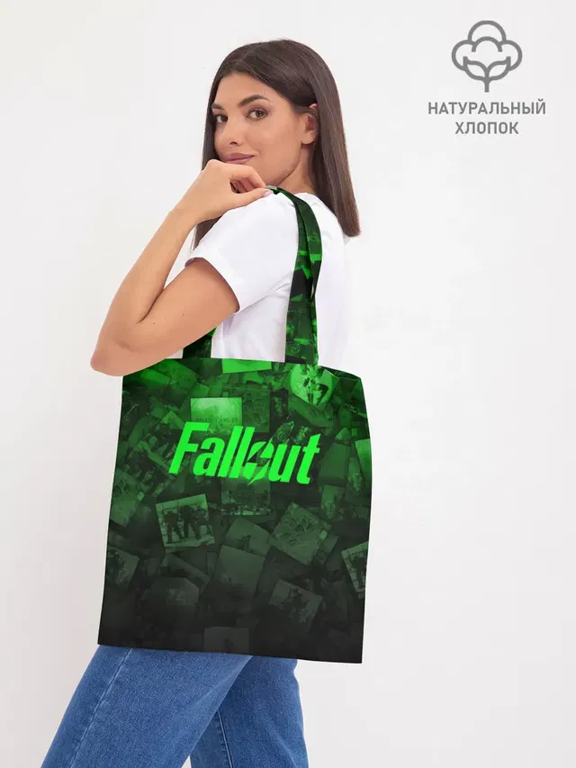 Шоппер базовый с принтом «Vault Boy»