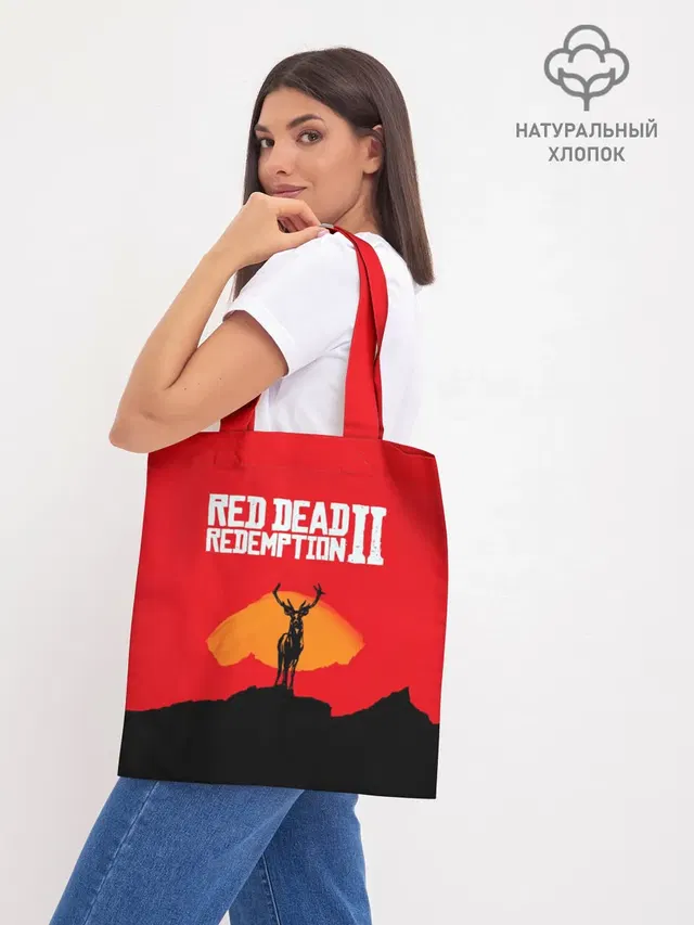 Шоппер базовый с принтом «Red Dead Redemption — RDR2»