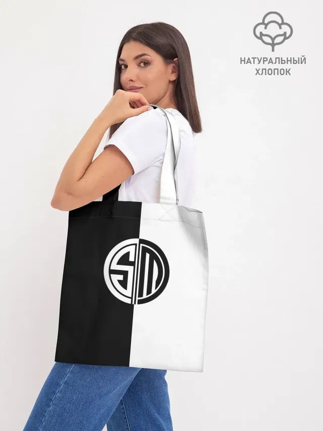 Шоппер базовый с принтом «Team SoloMid»