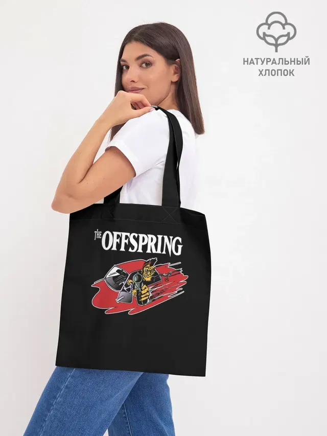 Шоппер базовый с принтом «Offspring»