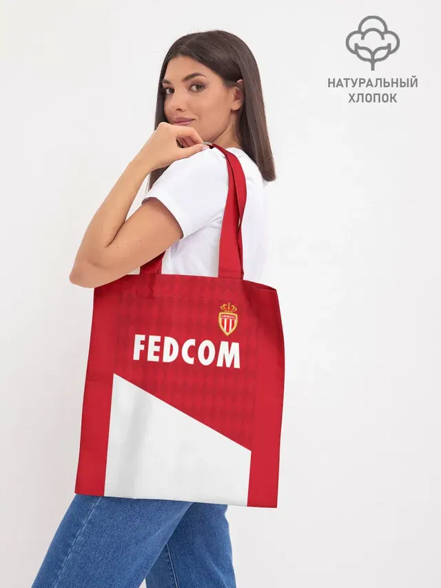 Шоппер базовый с принтом «Монако — Golovin home 19-20»