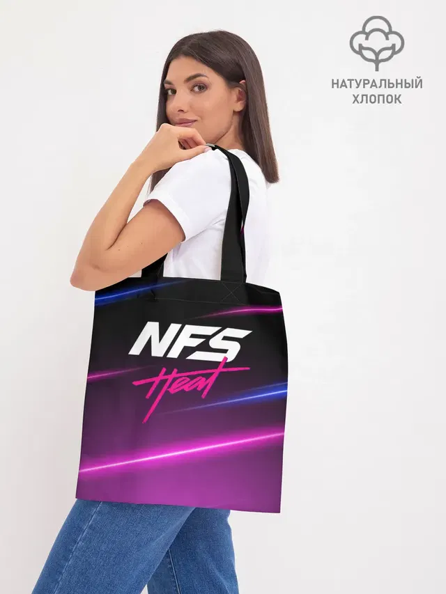 Шоппер базовый с принтом «NFS — NFS: Heat»
