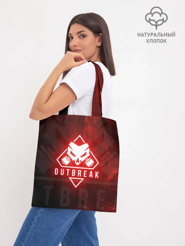 Шоппер базовый с принтом «Outbreak — RAINBOW SIX SIEGE OUTBREAK»
