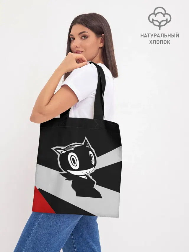 Шоппер базовый с принтом «Persona 5 — Morgana»