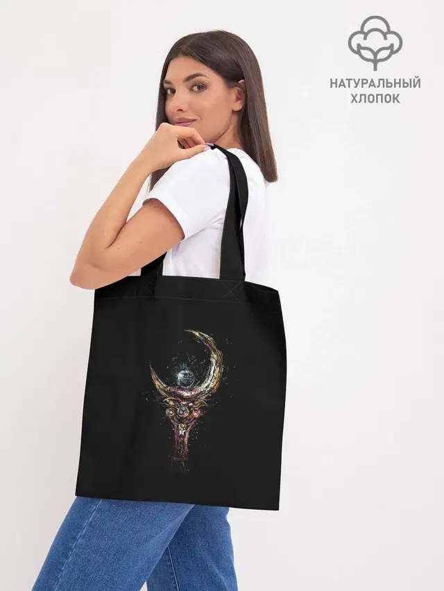 Шоппер базовый с принтом «Sailor Moon»