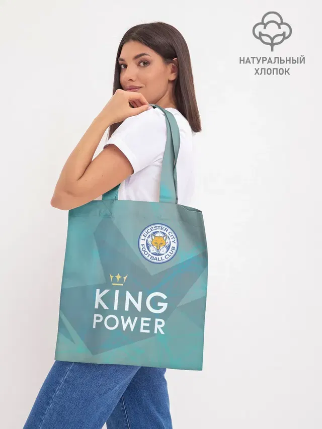 Шоппер базовый с принтом «Leicester City — Лестер Сити»