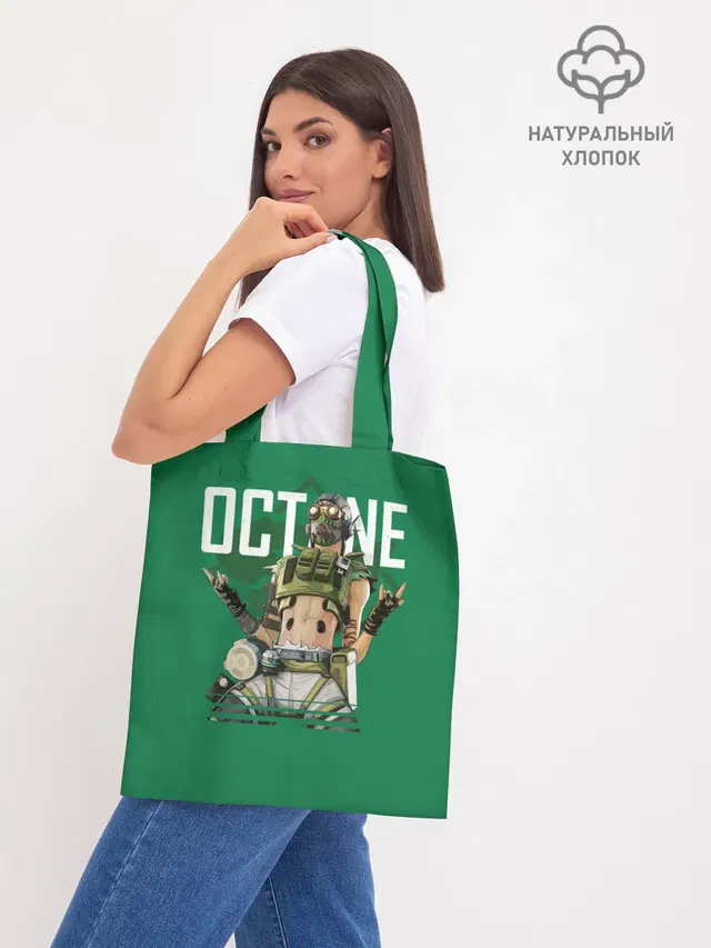 Шоппер базовый с принтом «Octane»
