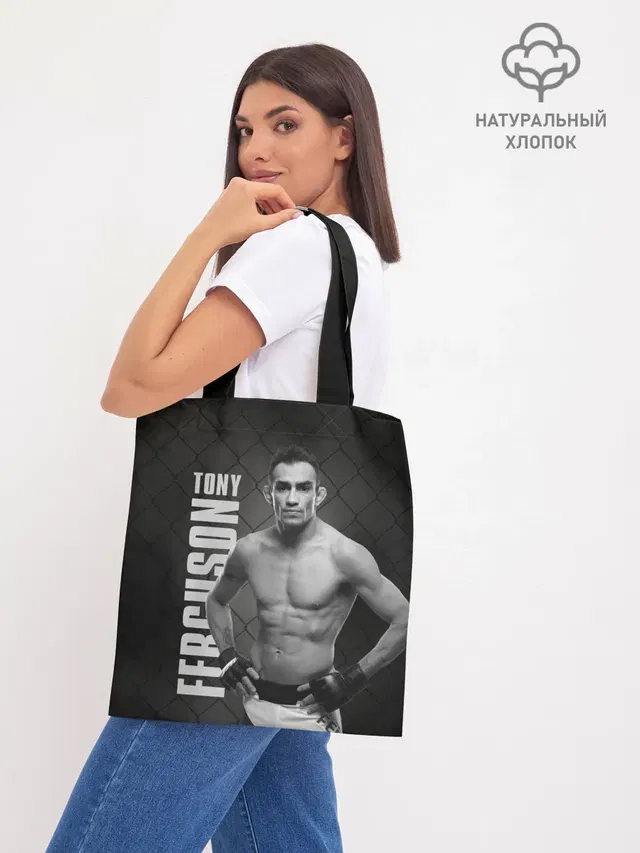Шоппер базовый с принтом «MMA — Tony Ferguson»