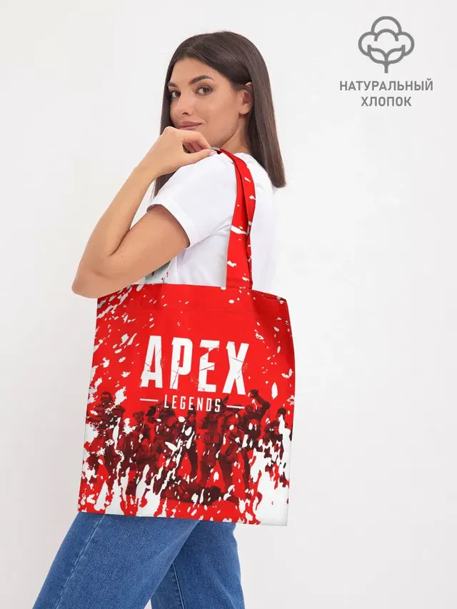 Шоппер базовый с принтом «Apex Legends»