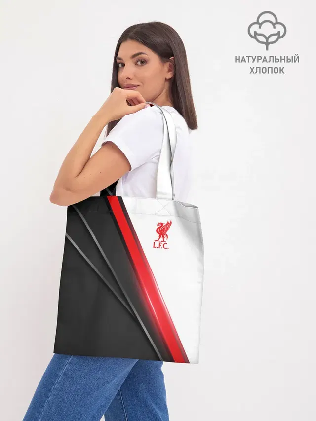 Шоппер базовый с принтом «Liverpool bird crest — Liverpool F.C.»