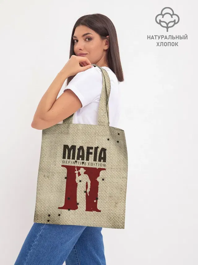 Шоппер базовый с принтом «Burlap — Mafia 2»