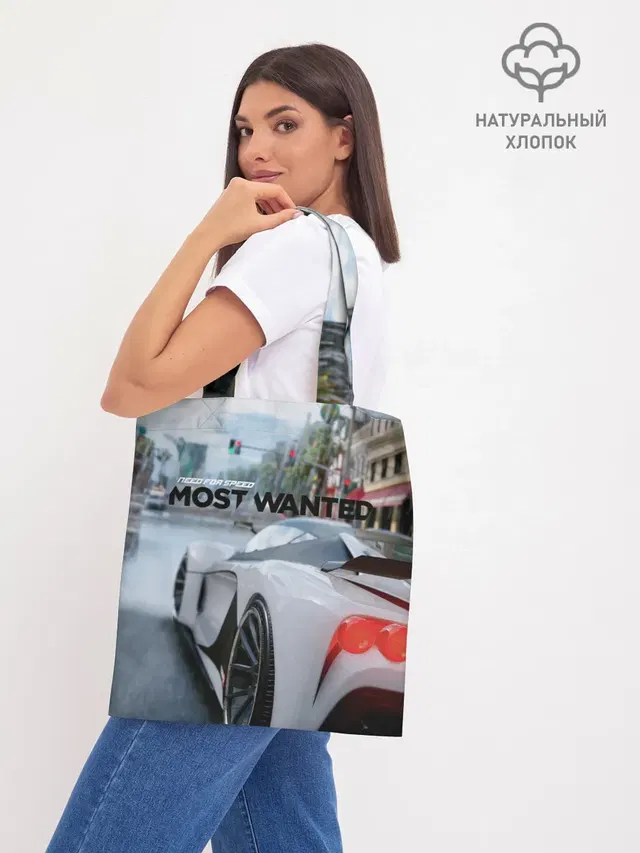 Шоппер базовый с принтом «Grotti Visione — NFS Most Wanted»