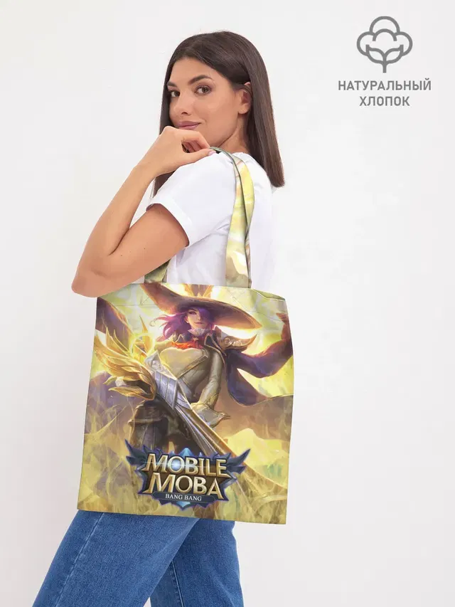 Шоппер базовый с принтом «Mobile Legends: Bang Bang — Mobile legends»