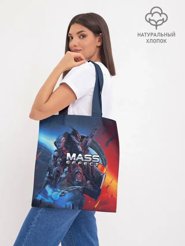 Шоппер базовый с принтом «Mass Effect — Mass EFFECT Legendary ed»
