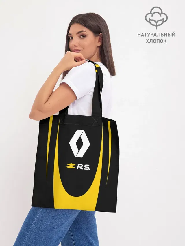 Шоппер базовый с принтом «Renault — RENAULT SPORT»