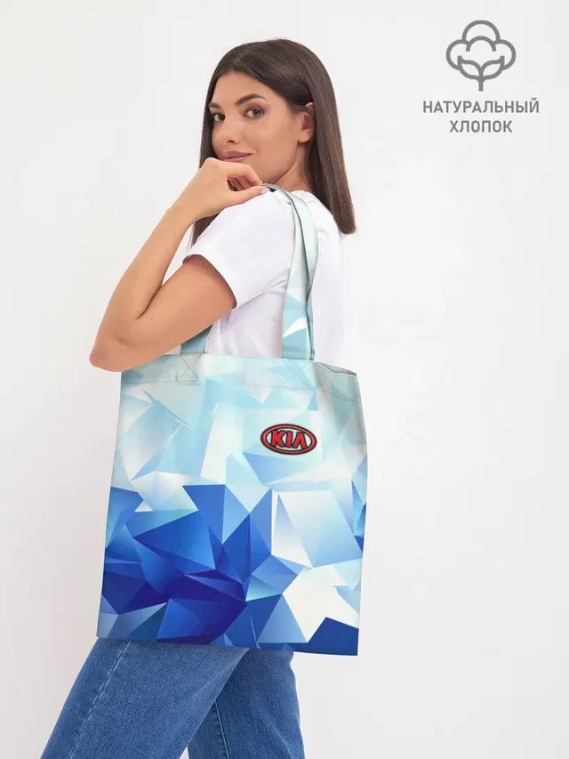 Шоппер базовый с принтом «KIA — KIA Motors»