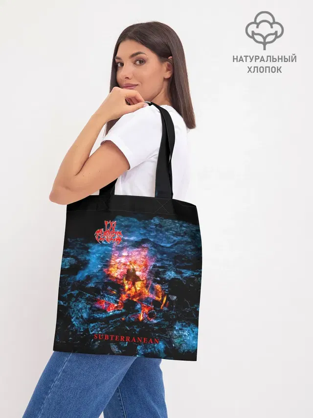 Шоппер базовый с принтом «In Flames — Subterranean - In Flames»