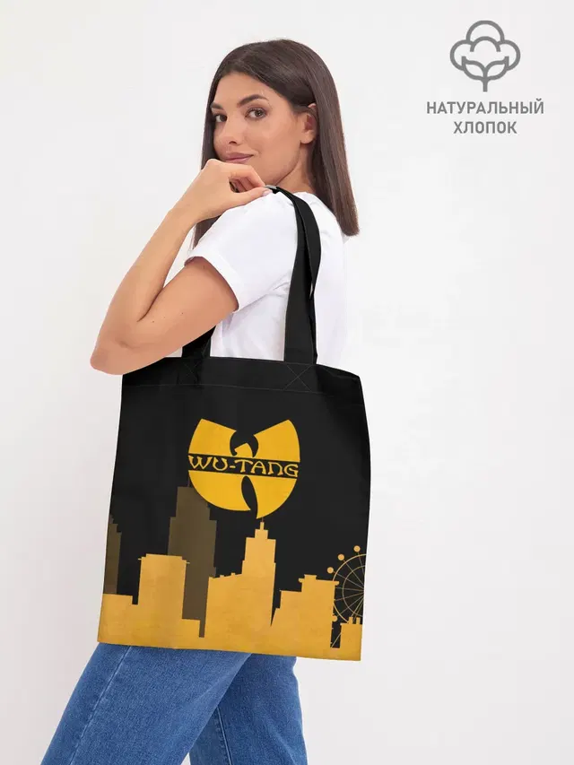 Шоппер базовый с принтом «Wu-Tang Clan — WU-TANG CLAN CITY»