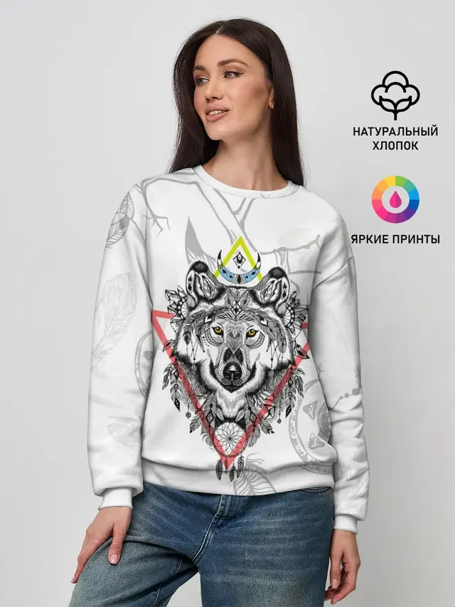 Женский свитшот