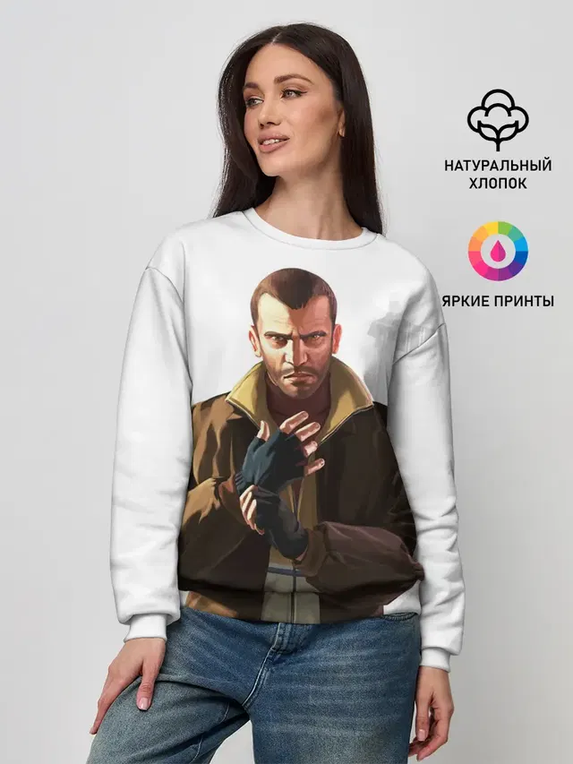 Женский свитшот