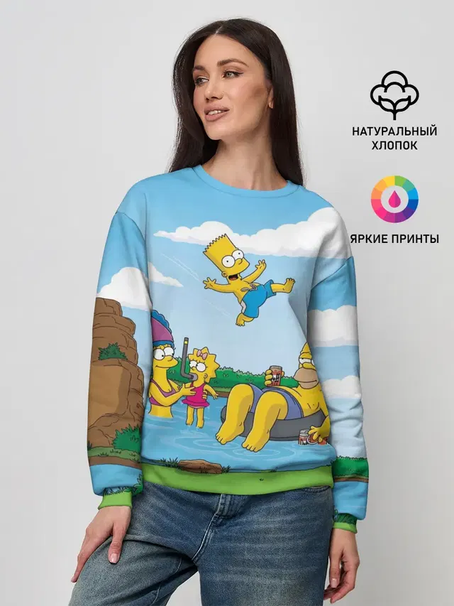 Женский свитшот