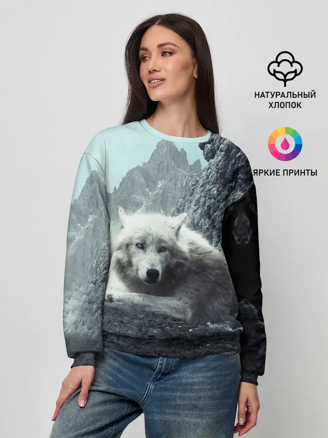 Женский свитшот