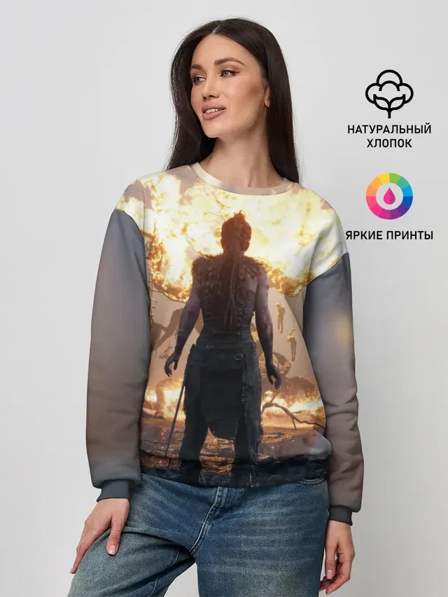 Женский свитшот