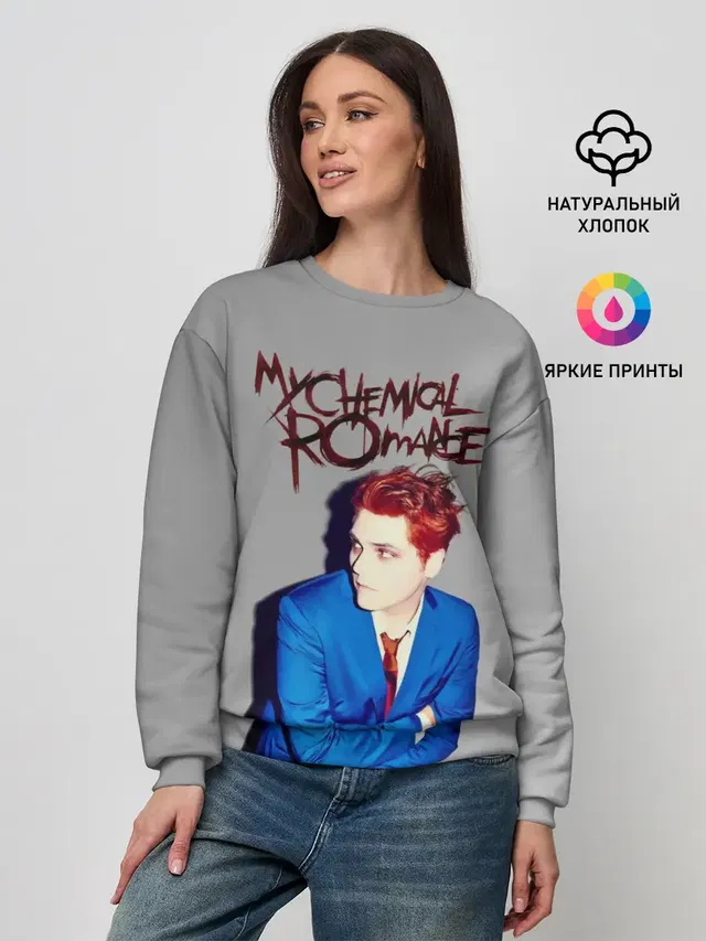 Женский свитшот с принтом «My Chemical Romance»